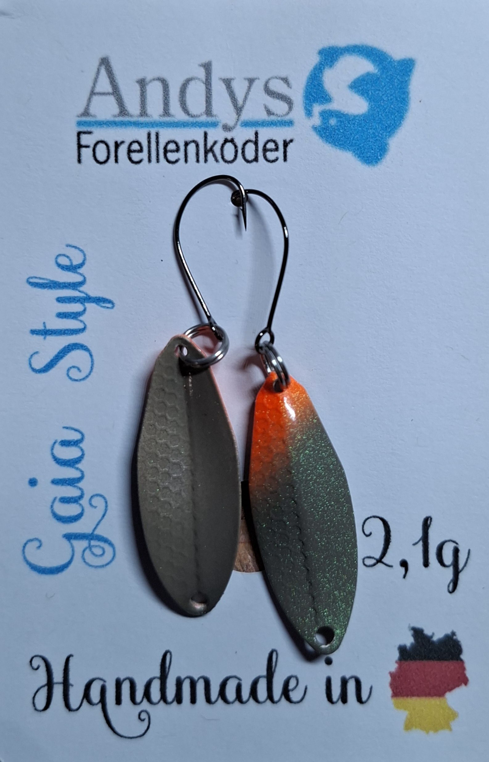 Andys Forellenköder Gaia 2,1g Farbe AF03